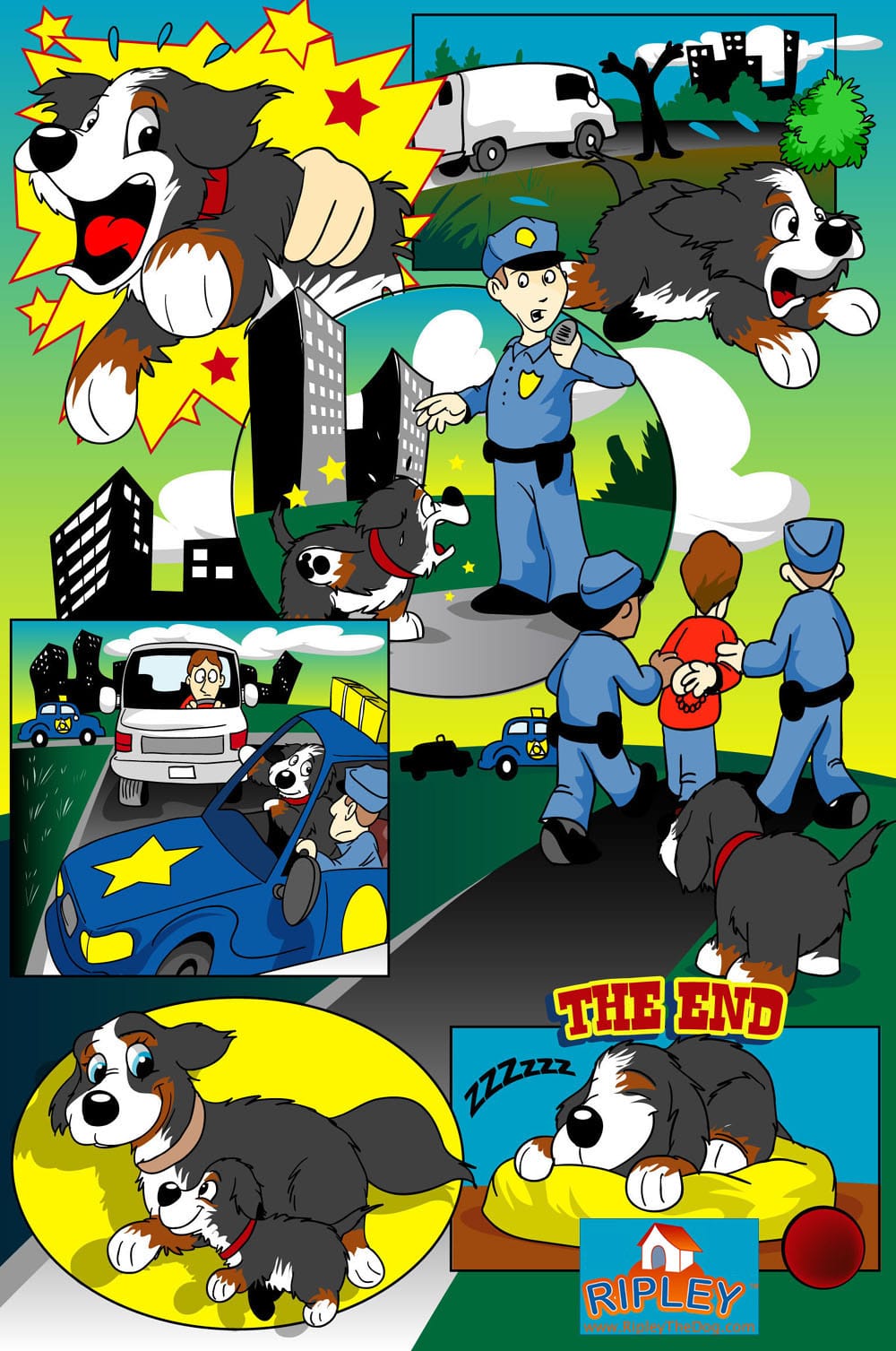 the white van ripley's comic page 2